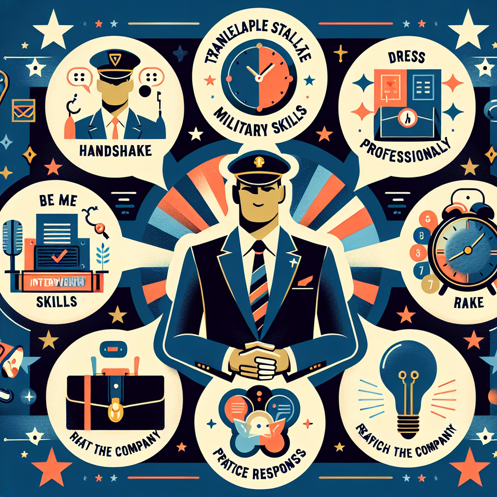 Top 5 Interviewing Tips for Veterans: Your 2024 Guide to Civilian Job Success