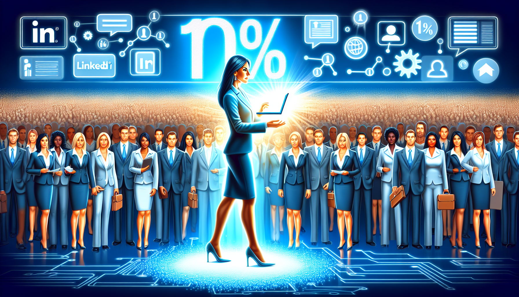 Get Noticed on LinkedIn: Your Ultimate Guide to Joining the Elite 1% of Content Creators (2024)