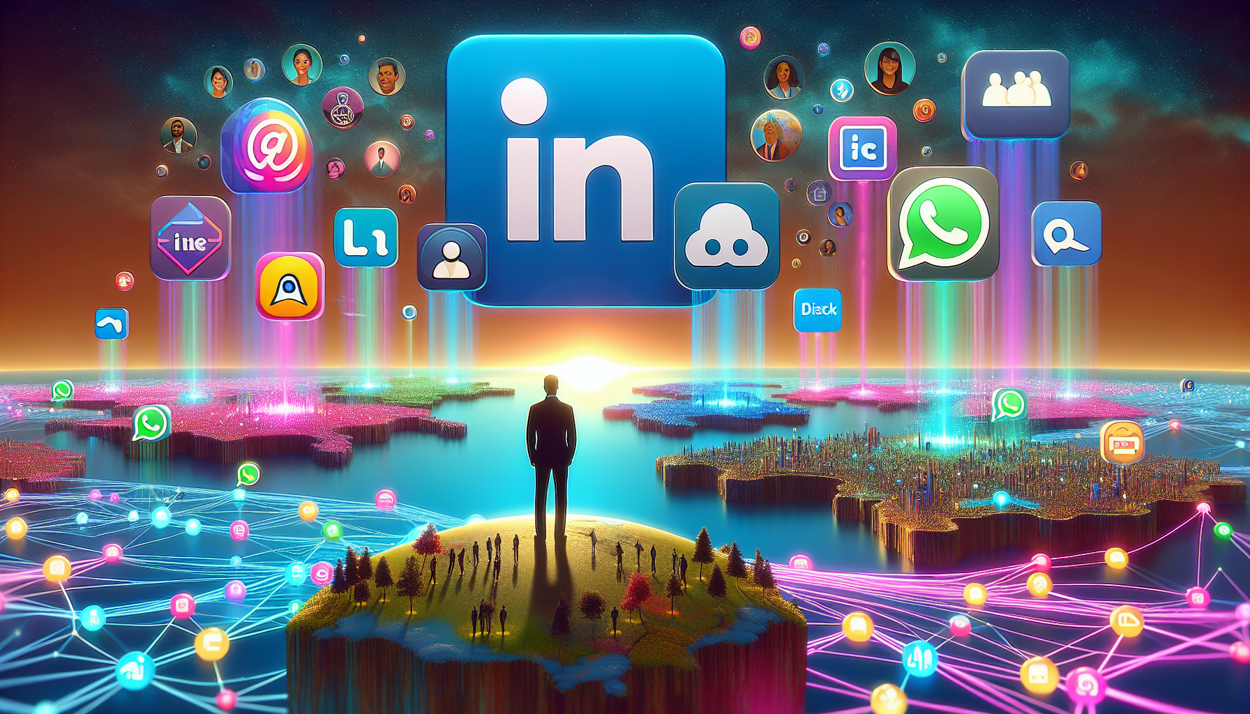 Beyond LinkedIn: A Complete Guide to Building Your Network Through Slack, Discord & WhatsApp Communities (2024)