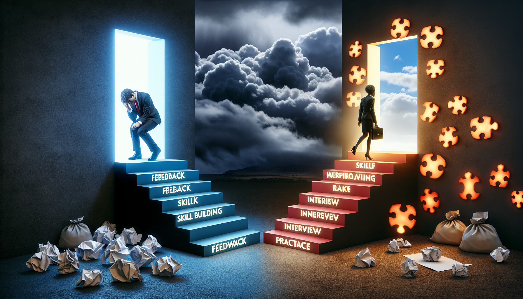 Turning Rejection into Success: The 4× Rule - A Career Growth Strategy for 2024
