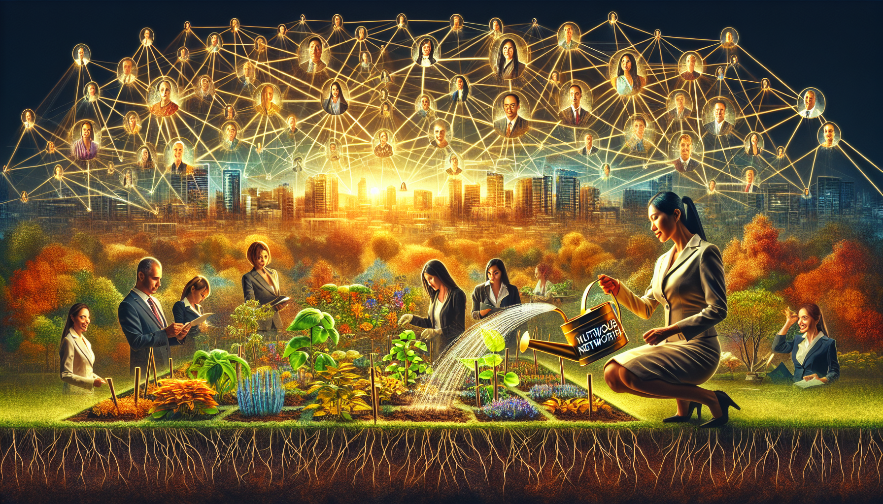 Your Network = Your Net Worth: A Guide to Building Lasting Professional Relationships in 2024